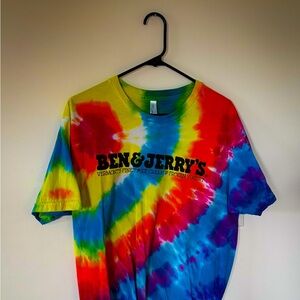 Ben & Jerry’s Tie-Dye Short Sleeve Tee